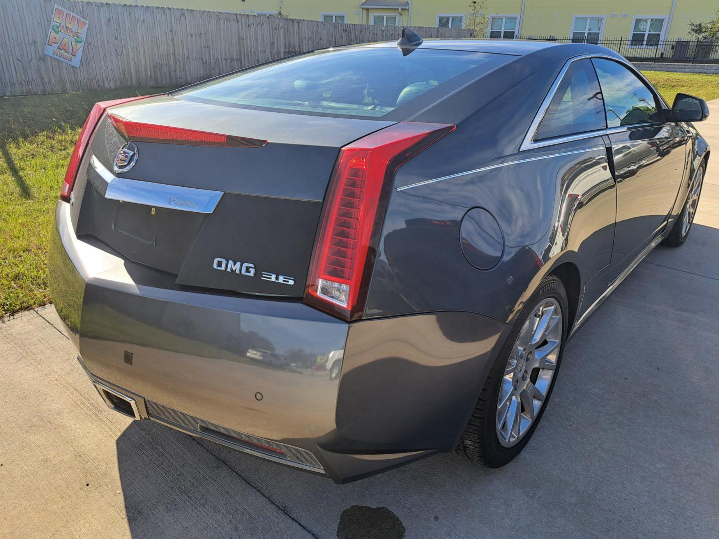 2011 Grey /BLACK Cadillac CTS Premium Coupe with Navigation (1G6DP1ED6B0) with an 3.6L V6 DOHC 24V engine, AUTOMATIC transmission, located at 1181 Aurora Rd, Melbourne, FL, 32935, (321) 241-1100, 28.132914, -80.639175 - Photo#1